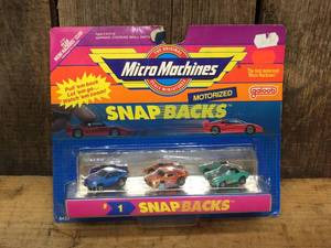 lot 154 image: Micro Machines Snap Backs #1