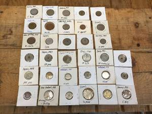 lot 174 image: Variety Vintage Foreign Coins