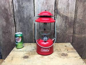lot 178 image: Vintage Coleman 200A Red Coleman Lantern - Classic