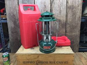 lot 183 image: Vintage Coleman 220F The Sunshine of the Night Lantern