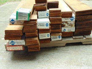 Mixed Lot of Cedar Lap Siding