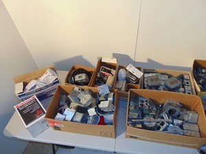 Large Mixed Lot of Electrical Accessories