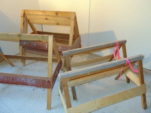 Mixed Lot of Saw Horses
