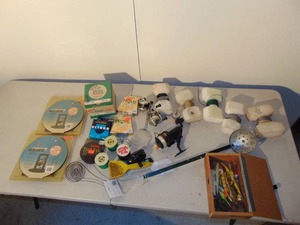 Mixed Lot of Fishing Gear - Open Water and Ice Fishing