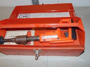 Remington Powder Actuated Tool with Fasteners