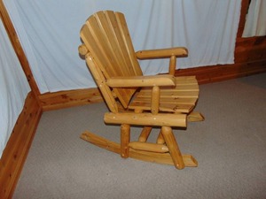 Wood Rocker Chair