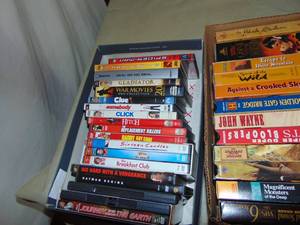 Mixed Lot of VHS Movies