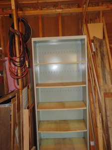 5 Shelf Metal Cabinet - 36 x 73