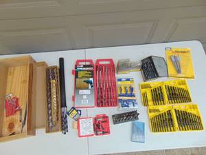 Mixed Lot of Assorted Drill Bits