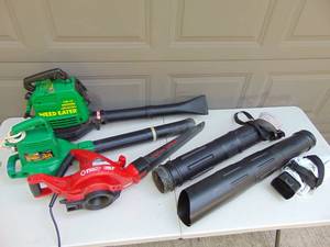 Mixed Lot of Leaf Blowers