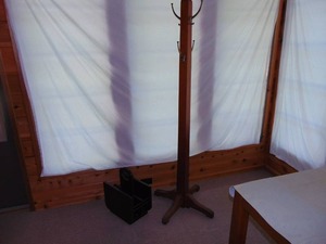 Mixed Lot Coat Rack and Magazine Rack