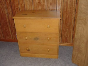 3 Drawer Dresser