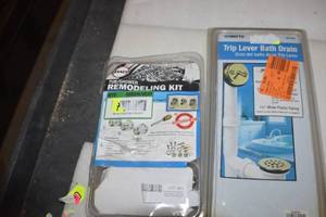 Tub Shower Remodeling Kit and Trip Lever Bath Drain