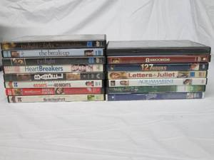 lot 54 image: 15 DVDs Twilight, 8 Seconds...