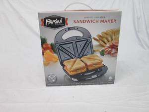 lot 121 image: Parini electric non stick sandwich ...
