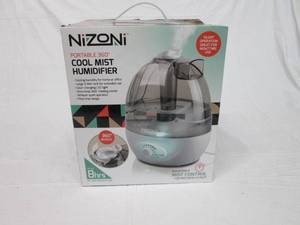 lot 136 image: Nizoni portable 360 cool mist humid...