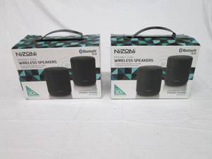lot 139 image: 2 Nizoni pairable dual wireless spe...