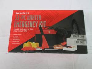 lot 142 image: Firestone 33 piece winter emergency...