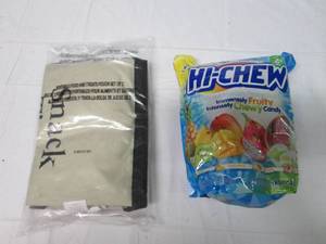 lot 159 image: 1 12.7oz bag of Hi-Chew candy and 2...