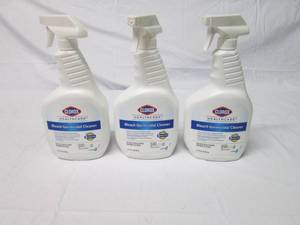 lot 164 image: 3 1 quart Clorox bleach germicidal ...