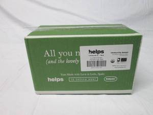 lot 165 image: Box of organic tea 6 x 16 organic t...