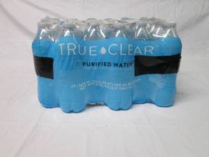 lot 167 image: Case of True Clear purified water b...