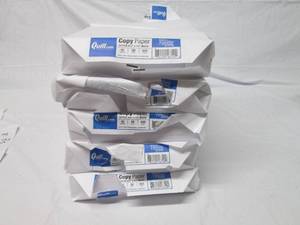 lot 175 image: 5 reams of 8 12x11 copy paper da...