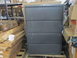 lot 181 image: Lateral file cabinet 36x18 12x52...