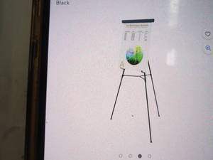 lot 198 image: Mastervision 3 leg heavy duty easel...