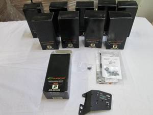lot 202 image: 10 bracketron custom bezel mounts f...