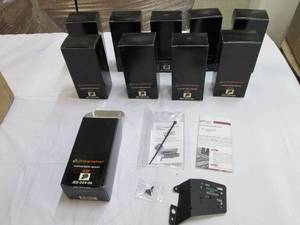 lot 203 image: 10 bracketron custom bezel mounts f...