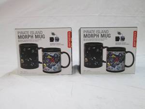 lot 224 image: 2 12oz pirate island morph mugs...