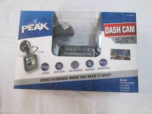 lot 235 image: Peak dash cam 2.4in color LCD monit...