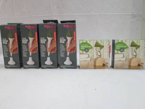 lot 258 image: 2 elephant propagation vases and 4 ...