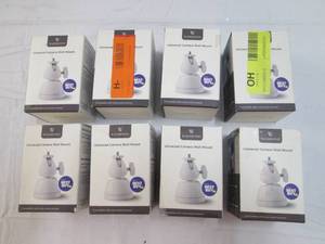 lot 259 image: 8 universal camera wall mounts...