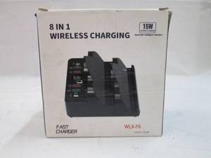 lot 266 image: 15W 8 in 1 wireless charging...