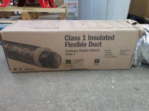 lot 299 image: Class 1 insulated flexible duct ope...