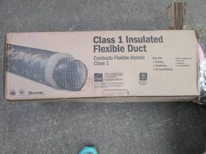 lot 302 image: Class 1 insulated flexible duct ope...