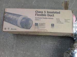 lot 304 image: Class 1 insulated flexible duct ope...