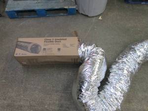 lot 308 image: Class 1 insulated flexible duct ope...