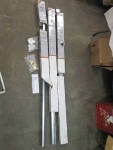 lot 314 image: 3 National Hardware sliding door st...