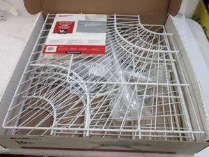 lot 334 image: Closetmaid 16 corner shelf kit...