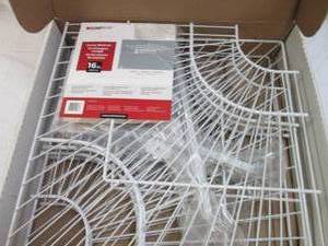 lot 337 image: Closetmaid 16 corner shelf kit...