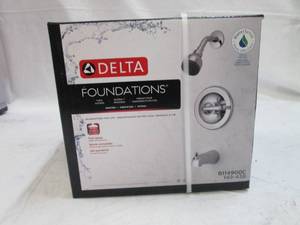 lot 343 image: Delta Foundations for tub and showe...