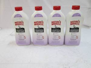 lot 346 image: 4 bottles of Natures Miracle pet o...