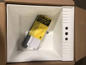 MUSTEE Utilatub 20 in. x 24 in. Structural Thermoplastic Wall-Mount Utility Tub in White customer return review pictures