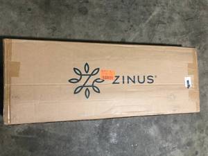 Zinus SmartBase Compack Queen Metal Bed Frame customer return see pictures