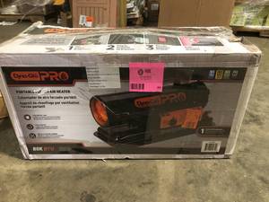 Dyna Glo 80K BTU Forced Air Kerosene Portable Heater customer return see pictures