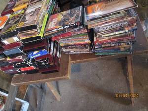 lot 56 image: Huge collection of Hunting related VHS and DVD movies