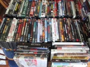 lot 102 image: Large collection of assorted DVDS ranging from crime and drama to family and horror